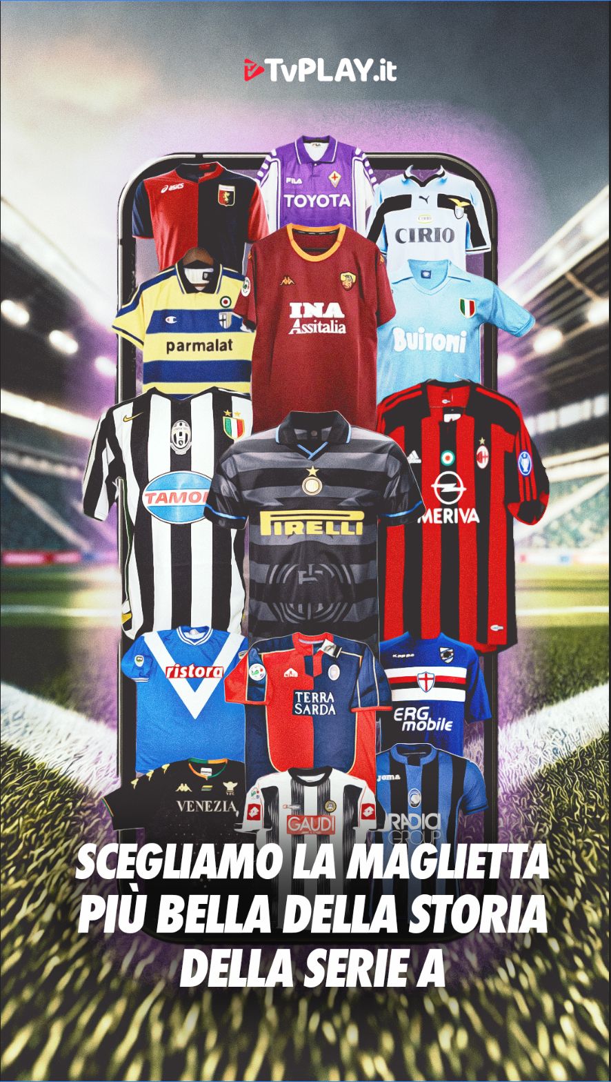 LA MAGLIA PIU' ICONICA DELLA SERIE A
